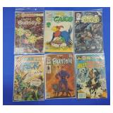 Charlton lot of 6 comic books: Bullseye #3,