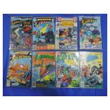 DC lot of 8 comic books: Superman #