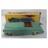 German Distler tin wind up car with box,
