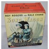Roy Rogers Song Wagon golden record chest with