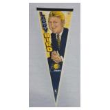 Larry Bird Indiana Pacer felt pennant, 30"