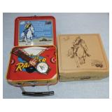 Lone Ranger Fossil wristwatch and bandana, NIB