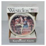 Roy Rogers & Dale Evans alarm clock, NIB
