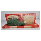 Auburn Toys Army vehicle with original package