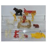 Lot of rubber/plastic toys