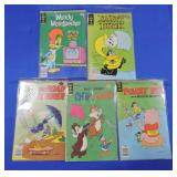 Gold Key lot of 5 comic books: Chip N Dale #507,