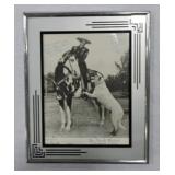 Cisco Kid framed autographed photo