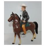 Hartland horse with rider