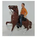 Hartland horse with rider