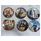 Roy Rogers lot of 6 collector plates