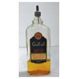 Gulf Oil bottle for household oil