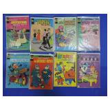 Whitman and Gold Key lot of 8 comic books: