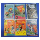 Whitman lot of 6 comic books: Cracky, Lancelot,