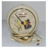 Hopalong Cassidy electric alarm clock, non working