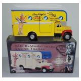 Roy Rogers 1960 diecast Mack moving trailer, NIB