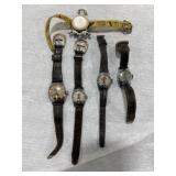 Hopalong Cassidy lot of 4 wristwatches and