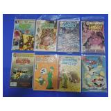 Charlton lot of 8 comic books: Ghostly Tales