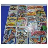 DC lot of 19 comic books: Batman, Superboy,