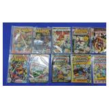 Marvel lot of 10 comic books: X-Men #75,