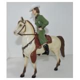 Hartland horse with lady rider