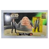 Star Wars Jabba the Hutt and Han Solo, NIB