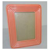 Fiesta Post 86 5"x7" picture frame, persimmon