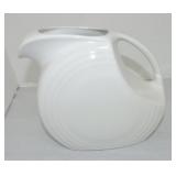 Fiesta Post 86 disc water pitcher, white
