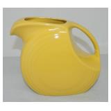Fiesta Post 86 disc water pitcher, sunflower
