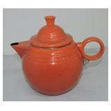 Fiesta Post 86 metal teapot, persimmon