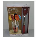 Fiesta Post 86 6 pc utensil set, NIB