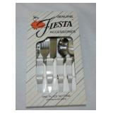 Fiesta Post 86 5 pc flatware set, white