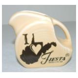 Fiesta Post 86 mini disc pitcher, ivory, West