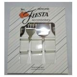 Fiesta Post 86 4 pc hostess set, white