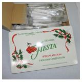 Fiesta Post 86 20 pc flatware set, white