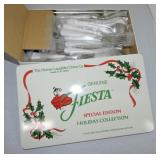 Fiesta Post 86 20 pc flatware set, white