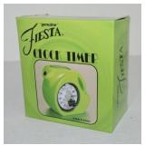 Fiesta Post 86 clock/timer, chartreuse, NIB
