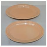 Fiesta Post 86 9 1/2" & 11 1/2" oval platters,