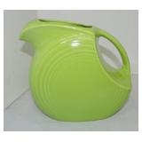 Fiesta Post 86 disc water pitcher, chartreuse