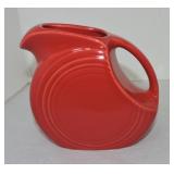 Fiesta Post 86 disc juice pitcher, scarlet