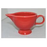 Fiesta Post 86 creamer, scarlet