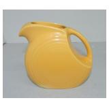 Vintage Fiesta disc juice pitcher, yellow