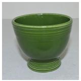 Vintage Fiesta egg cup, dark green