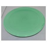 Vintage Fiesta 13" chop plate, green