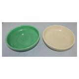 Vintage Fiesta 6" dessert group, 2 mixed