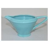 Harlequin creamer, turquoise