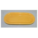 Vintage Fiesta utility tray, yellow