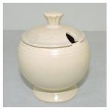 Vintage Fiesta marmalade, ivory, hairline to lid