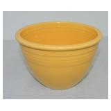 Vintage Fiesta #3 mixing bowl, yellow, inside