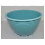 Vintage Fiesta #6 mixing bowl, turquoise, glaze