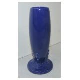 Vintage Fiesta bud vase, cobalt